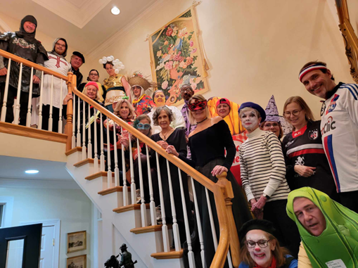French-themed Halloween Party!