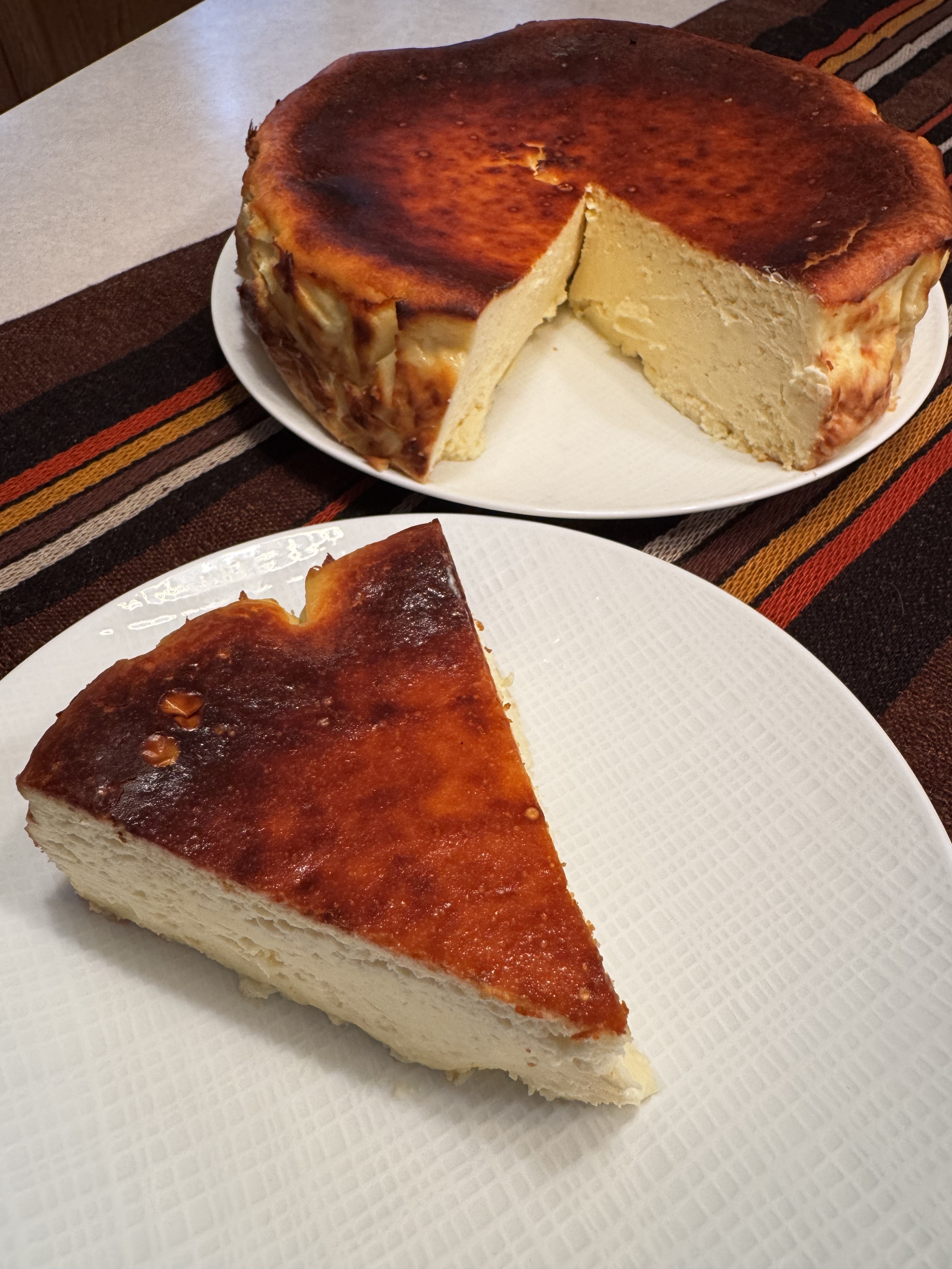 Basque-Style Cheesecake